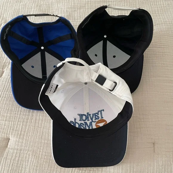 Bundle lot three taylormade golf hats good condition no course logos OSFA - Picture 6 of 6